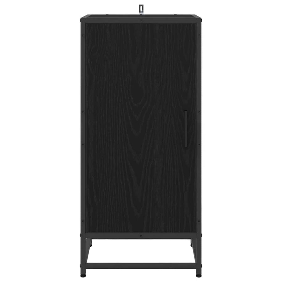 Dressoir Zwart Eiken 35,5 x 35 x 76 cm