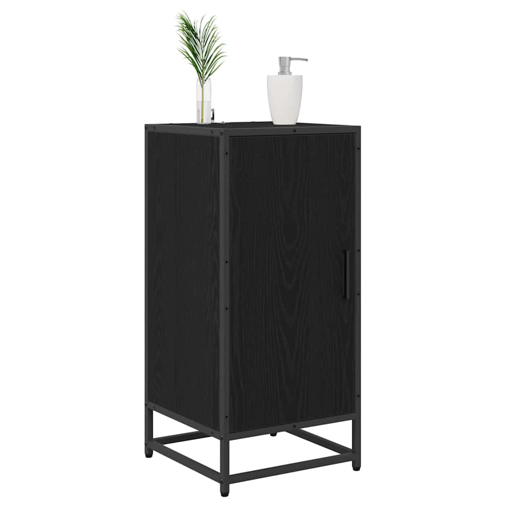 Dressoir Zwart Eiken 35,5 x 35 x 76 cm