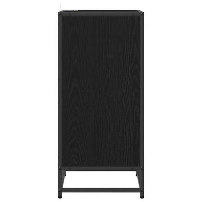 Dressoir Zwart Eiken 35,5 x 35 x 76 cm