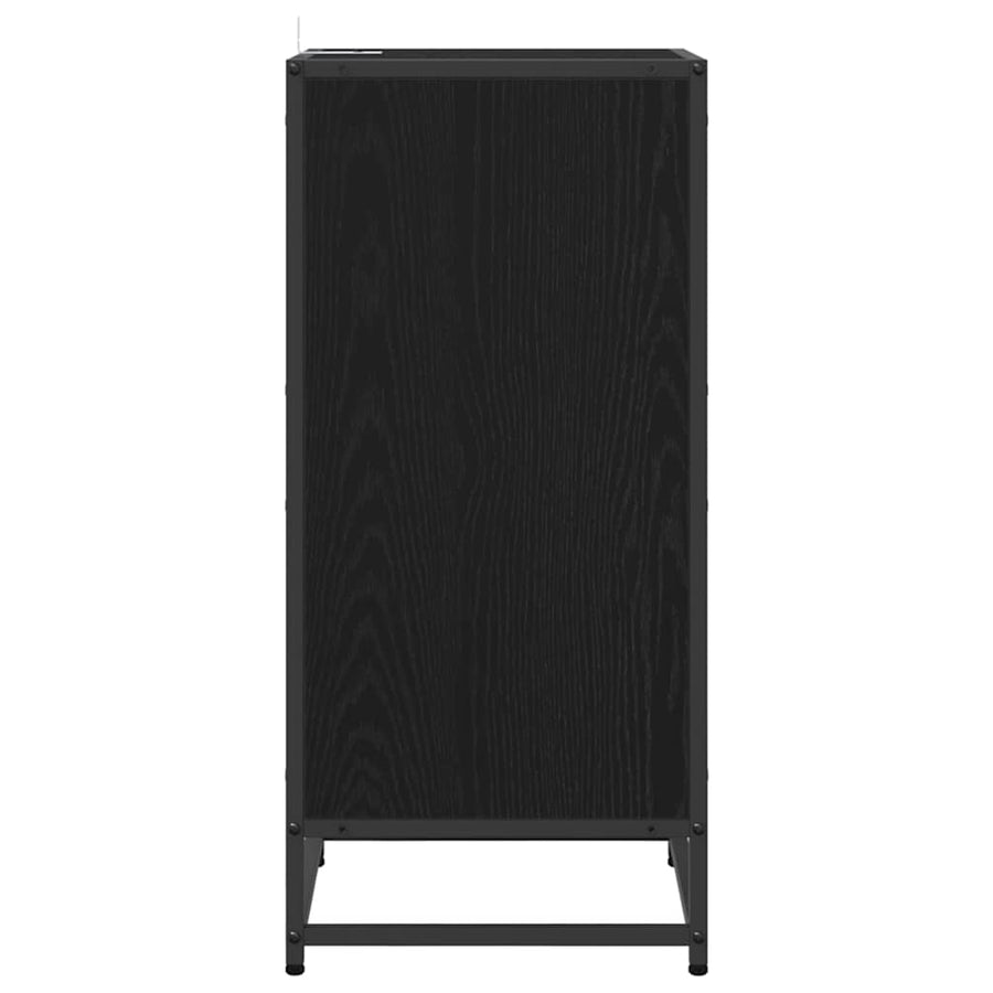 Dressoir Zwart Eiken 35,5 x 35 x 76 cm