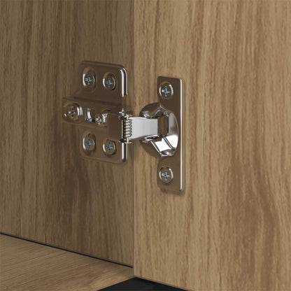 Badkamer Kast artisanaal eikenkleurig 35 x 37,5 x 100 cm