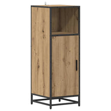Badkamer Kast artisanaal eikenkleurig 35 x 37,5 x 100 cm