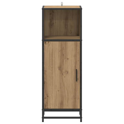 Badkamer Kast artisanaal eikenkleurig 35 x 37,5 x 100 cm