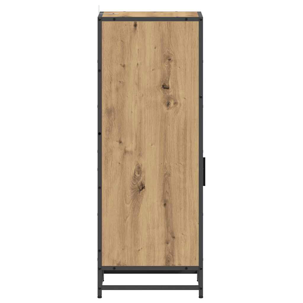 Badkamer Kast artisanaal eikenkleurig 35 x 37,5 x 100 cm