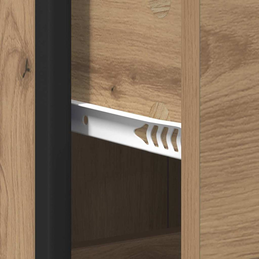 Badkamermeubelset Artisan Eiken 35 x 37,5 x 166 cm Bewerkt hout