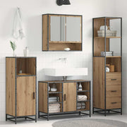 Badkamermeubelset Artisan Eiken 35x37,5x166 cm bewerkt hout