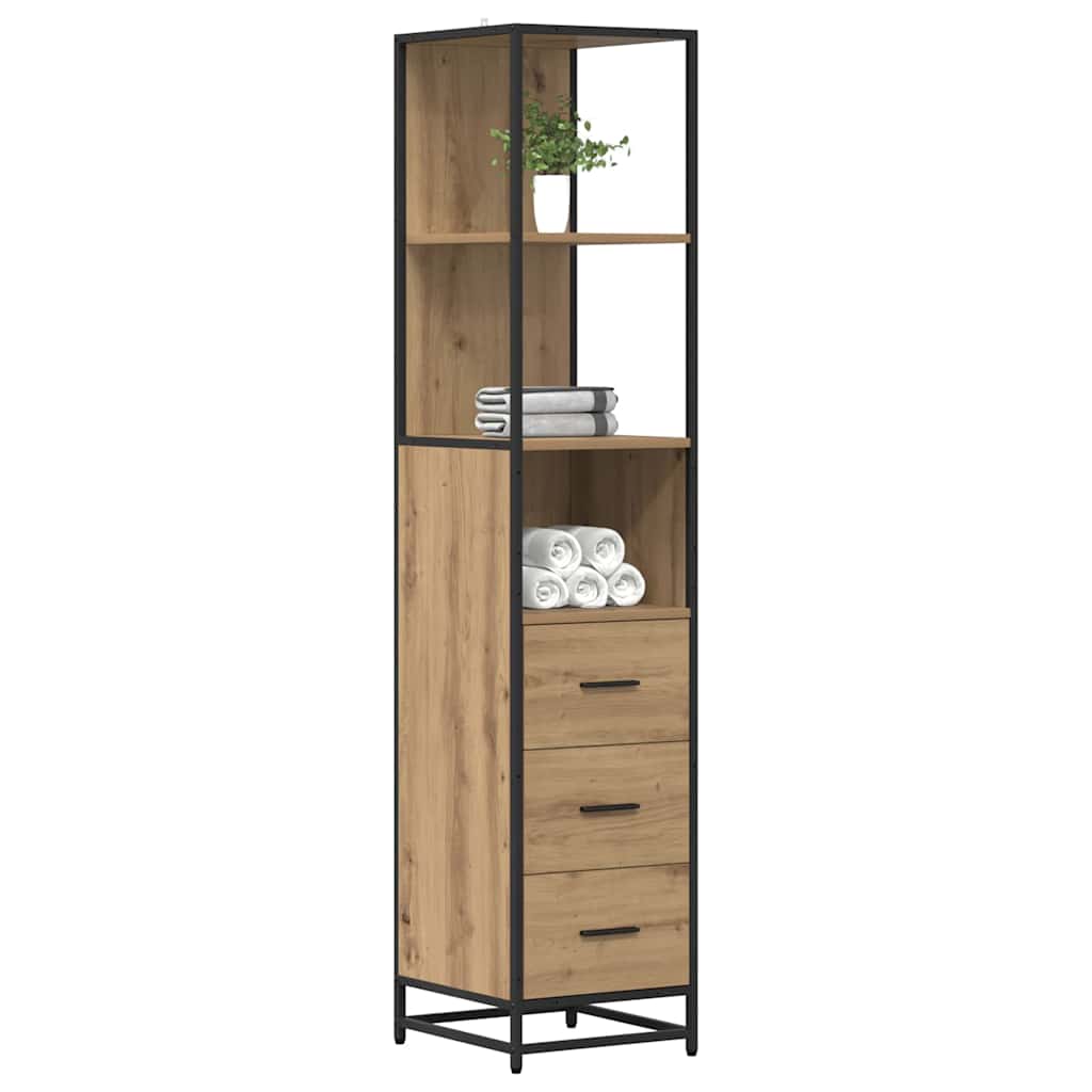 Badkamermeubelset Artisan Eiken 35 x 37,5 x 166 cm Bewerkt hout
