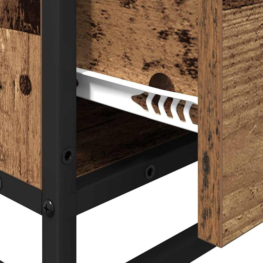 Badkamermeubelset Oud Hout 35 x 37,5 x 100 cm Bewerkt hout