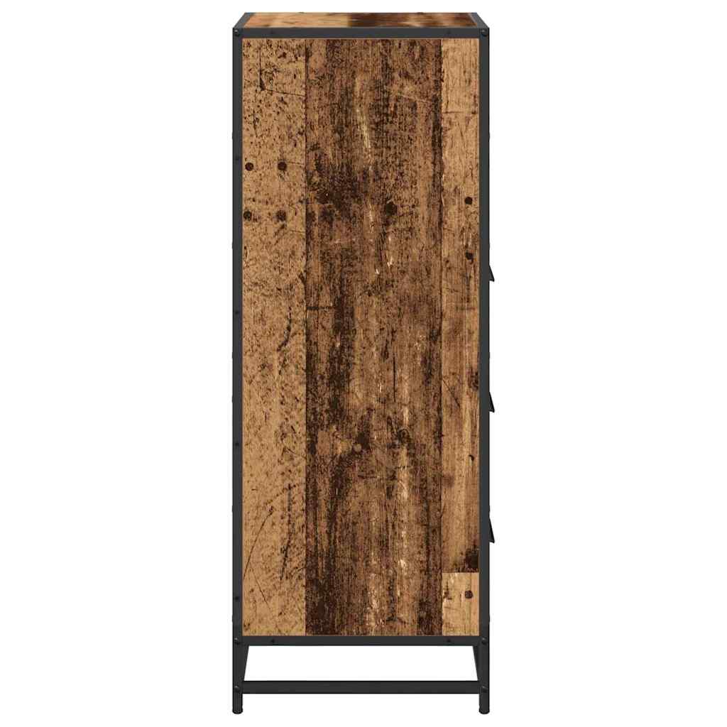 Badkamermeubelset Oud Hout 35 x 37,5 x 100 cm Bewerkt hout