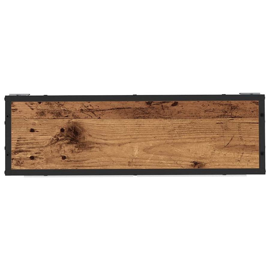 Badkamer spiegelkast Oud hout 65 x 20 x 60 cm Bewerkt hout