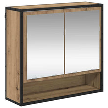 Wandplank met plank met opslag Artisan Eiken 65 x 20 x 60 cm