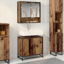 Badkamer wastafelkast Oud Hout 65 x 33 x 60 cm Bewerkt hout
