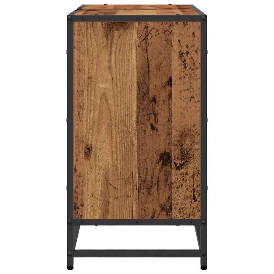 Badkamer wastafelkast Oud Hout 65 x 33 x 60 cm Bewerkt hout