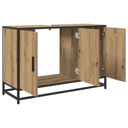 Badkamerkast Artisan Eiken 90 x 33 x 60 cm Bewerkt hout