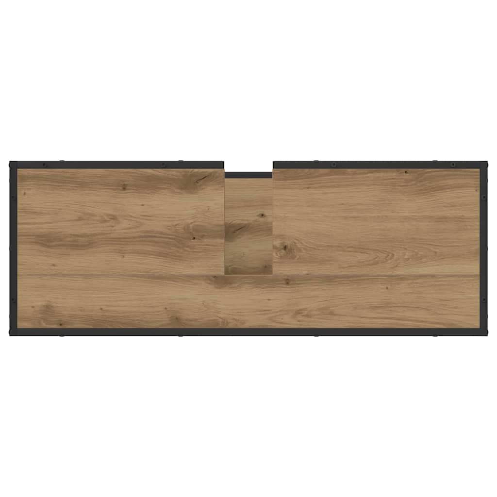 Badkamerkast Artisan Eiken 90 x 33 x 60 cm Bewerkt hout