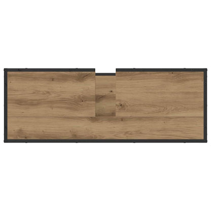 Badkamerkast Artisan Eiken 90 x 33 x 60 cm Bewerkt hout