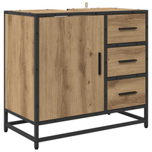 Badkamerkast Artisan Eiken 65 x 33 x 60 cm Bewerkt hout