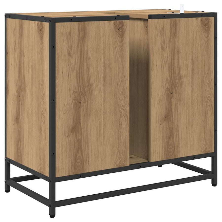 Badkamerkast Artisan Eiken 65 x 33 x 60 cm Bewerkt hout
