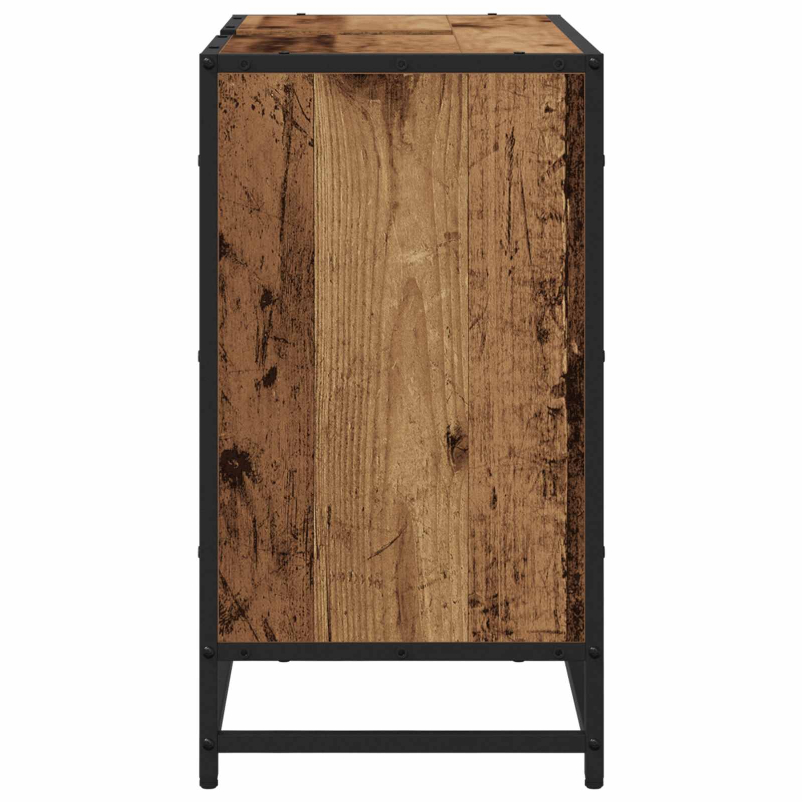 Badkamerkast met plank Oud Hout 65 x 33 x 60 cm Bewerkt hout