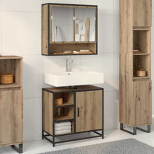 Badkamerkast Artisan Eiken 65 x 33 x 60 cm Bewerkt hout