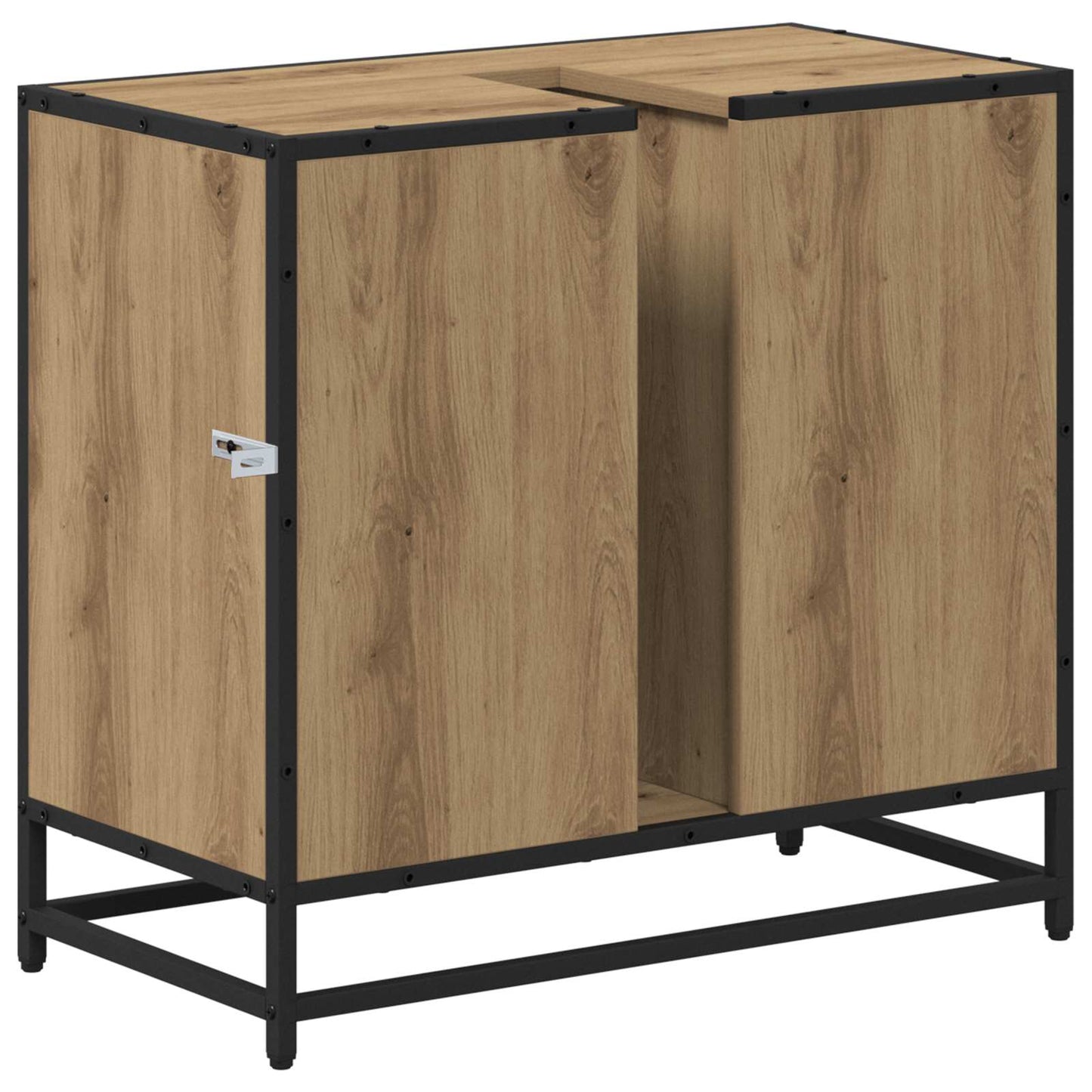Badkamerkast Artisan Eiken 65 x 33 x 60 cm Bewerkt hout
