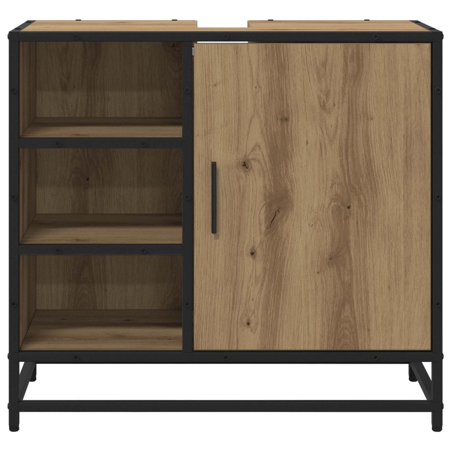 Badkamerkast Artisan Eiken 65 x 33 x 60 cm Bewerkt hout