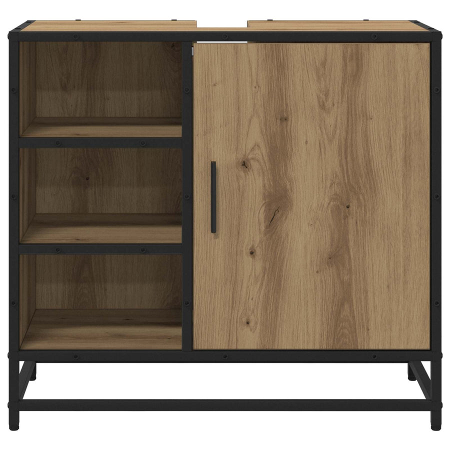Badkamerkast Artisan Eiken 65 x 33 x 60 cm Bewerkt hout