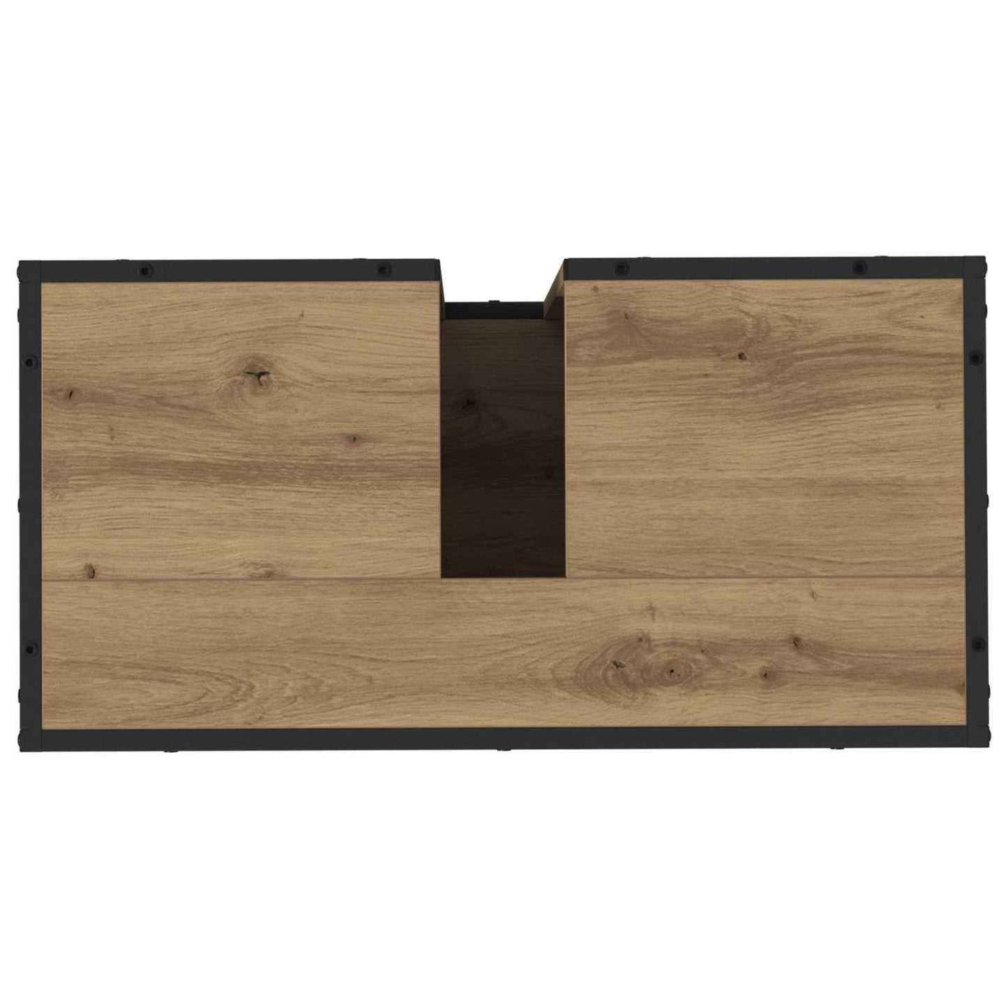 Badkamerkast Artisan Eiken 65 x 33 x 60 cm Bewerkt hout