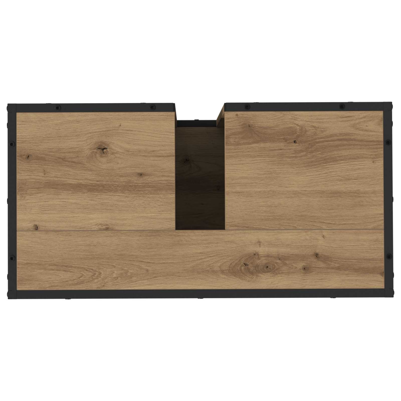 Badkamerkast Artisan Eiken 65 x 33 x 60 cm Bewerkt hout