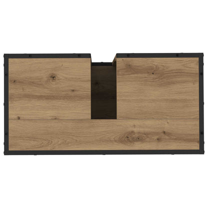 Badkamerkast Artisan Eiken 65 x 33 x 60 cm Bewerkt hout