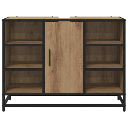 Badkamertenk te kast artisanaal eikenkleurig 80 x 33 x 60 cm
