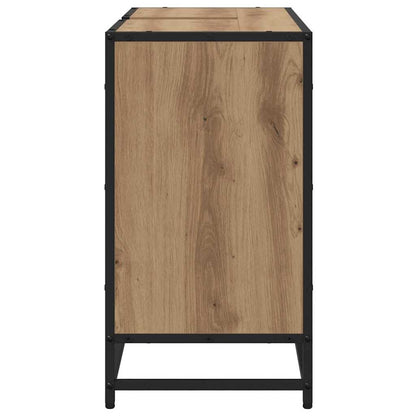 Badkamertenk te kast artisanaal eikenkleurig 80 x 33 x 60 cm