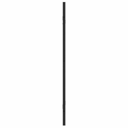 Douche Omhulsel Zwart 130 x 138 cm ESG-glas en aluminium