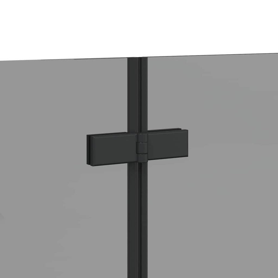 Douche Omhulsel Zwart 120 x 68 x 130 cm ESG-glas en aluminium