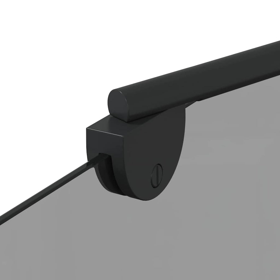 Douche Omhulsel Zwart 120 x 68 x 130 cm ESG-glas en aluminium