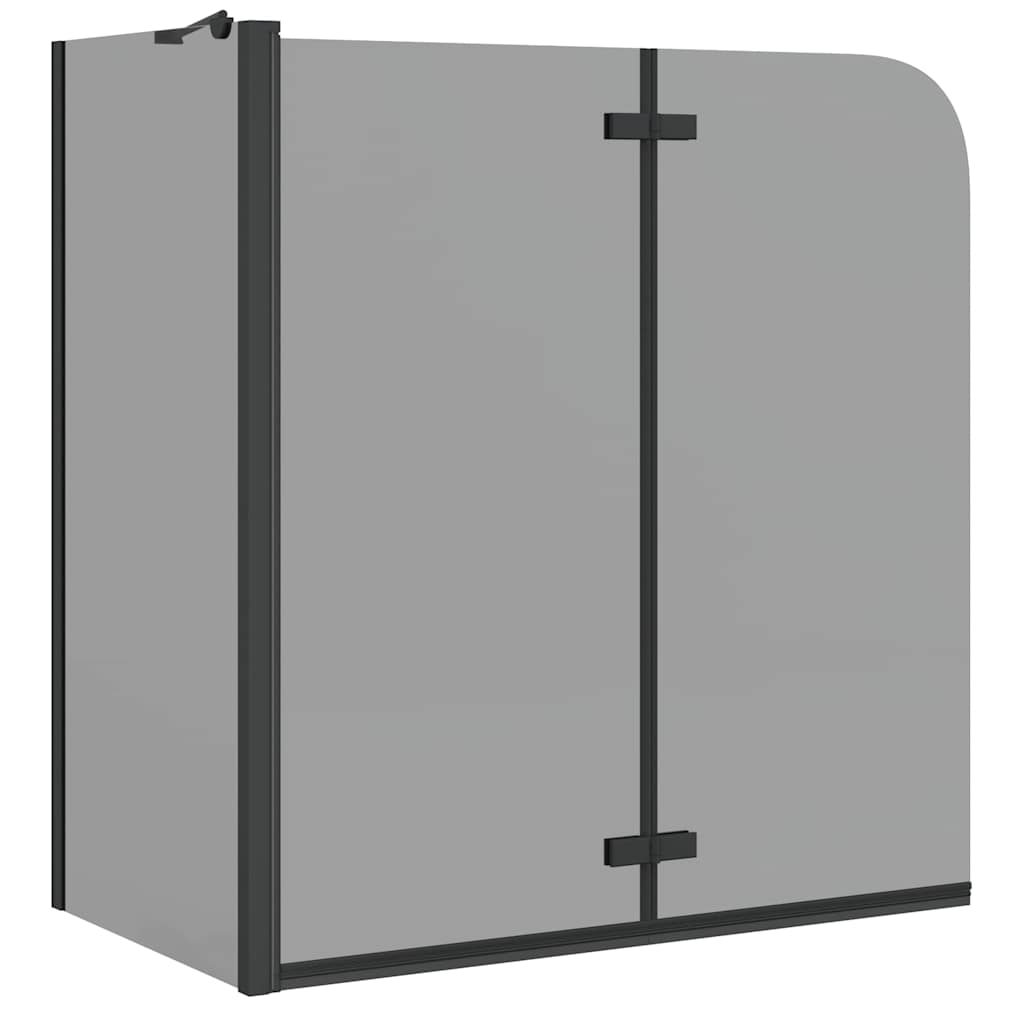 Douche Omhulsel Zwart 120 x 68 x 130 cm ESG-glas en aluminium