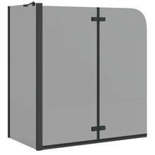 Douche Omhulsel Zwart 120 x 68 x 130 cm ESG-glas en aluminium