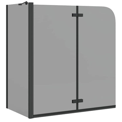 Douche Omhulsel Zwart 120 x 68 x 130 cm ESG-glas en aluminium