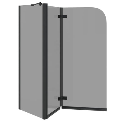 Douche Omhulsel Zwart 120 x 68 x 130 cm ESG-glas en aluminium