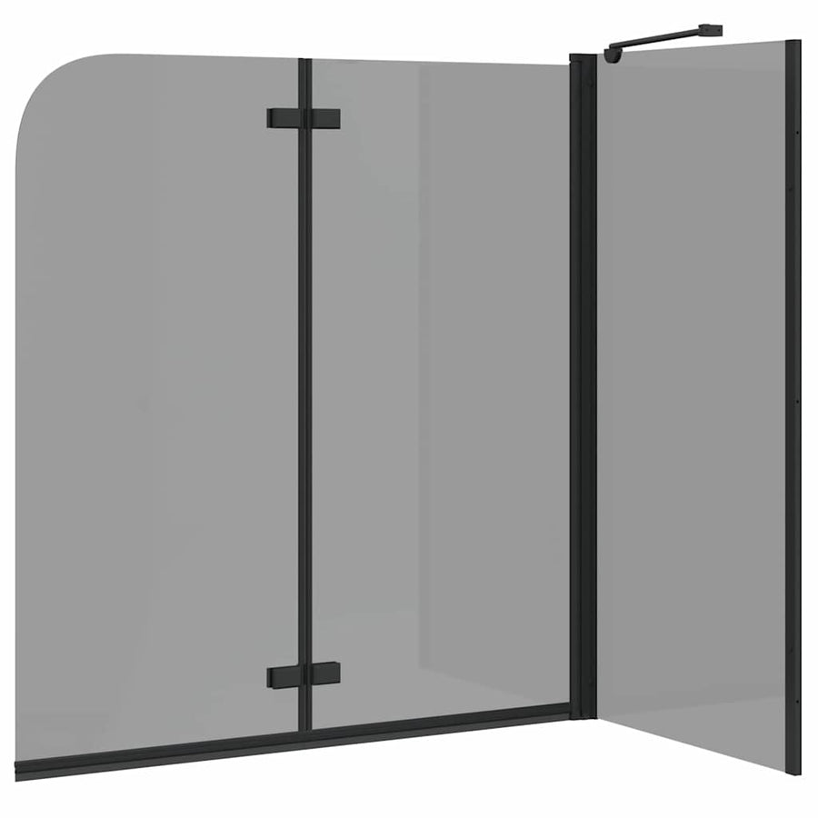 Douche Omhulsel Zwart 120 x 68 x 130 cm ESG-glas en aluminium