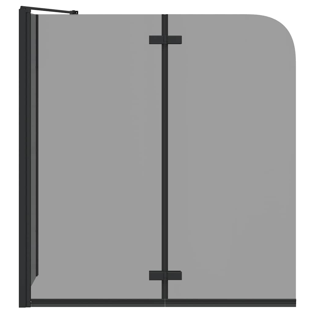 Douche Omhulsel Zwart 120 x 68 x 130 cm ESG-glas en aluminium