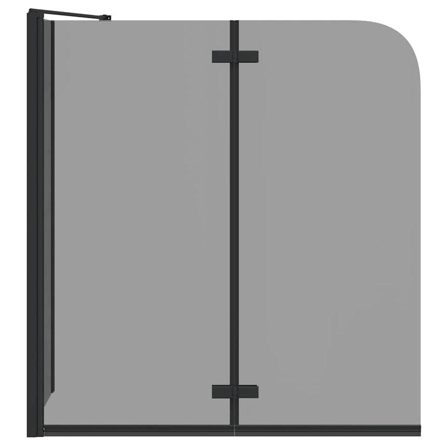 Douche Omhulsel Zwart 120 x 68 x 130 cm ESG-glas en aluminium