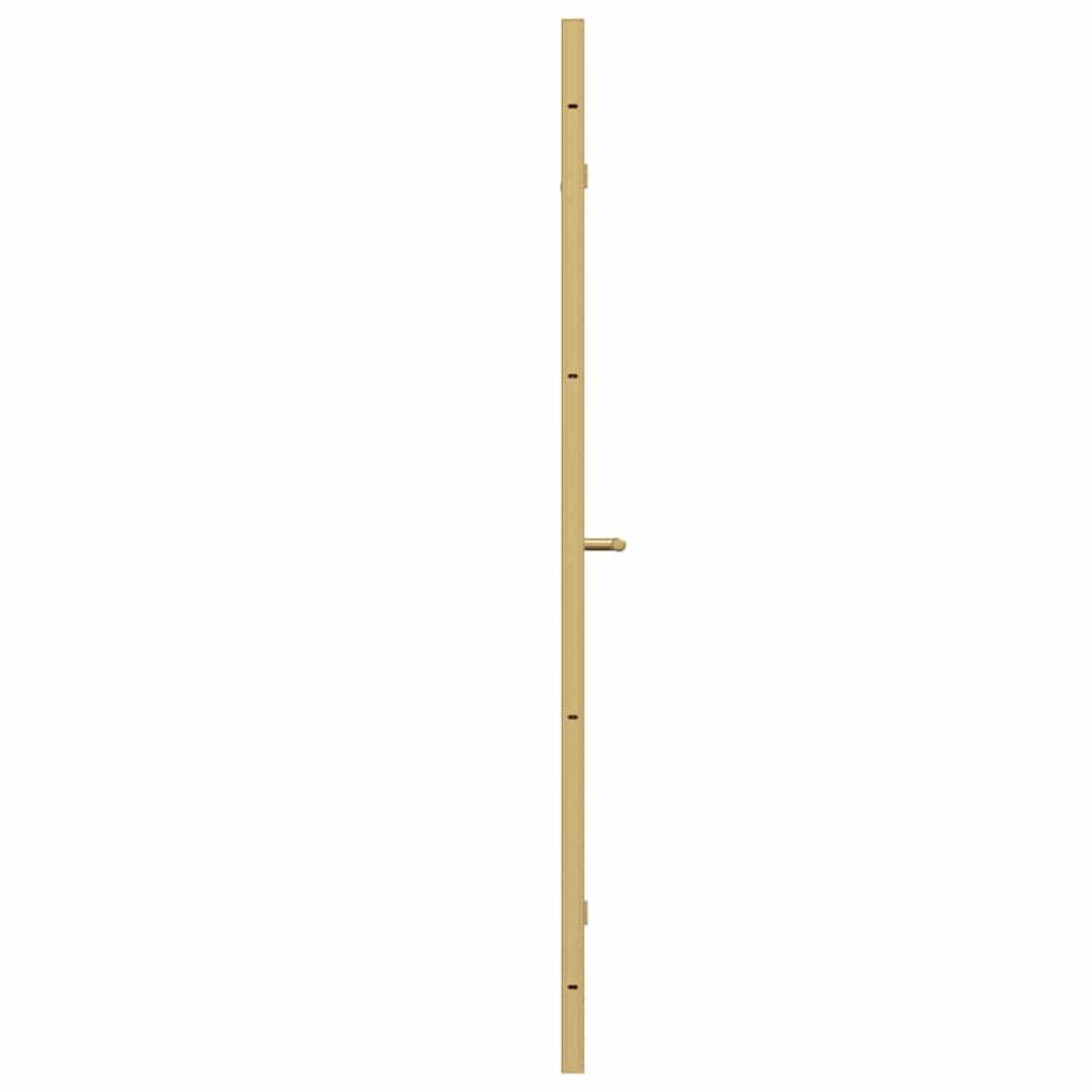 Douche Omhulsel Goud 120 x 140 cm ESG-glas en aluminium