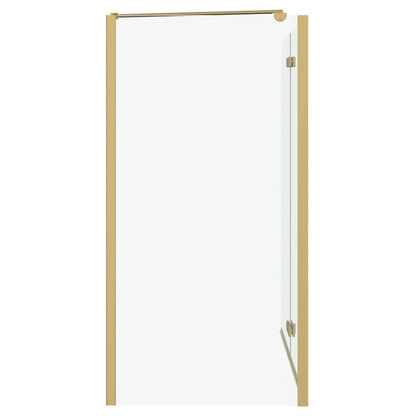 Douche Omhulsel Goud 120 x 68 x 130 cm ESG-glas en aluminium