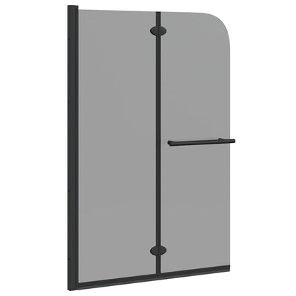 Douche Omhulsel Zwart 120 x 140 cm ESG-glas en aluminium
