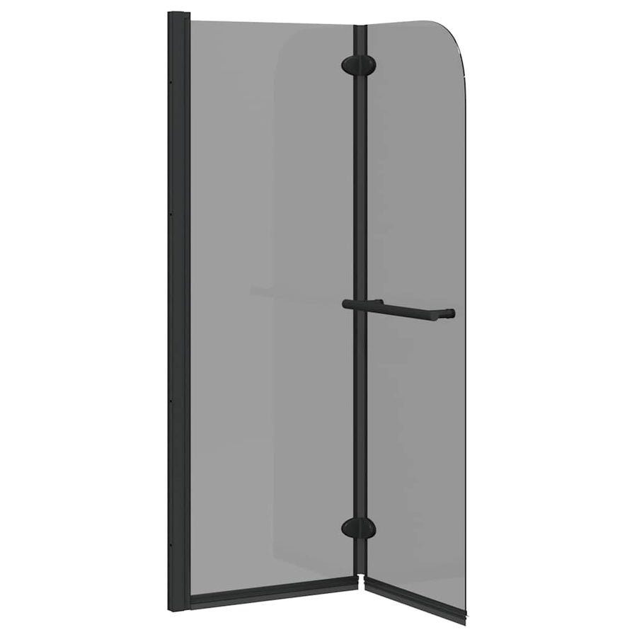 Douche Omhulsel Zwart 120 x 140 cm ESG-glas en aluminium