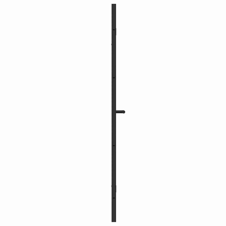 Douche Omhulsel Zwart 120 x 140 cm ESG-glas en aluminium