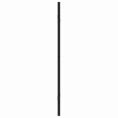 Douche Omhulsel Zwart en transparant 130 x 130 cm gehard glas