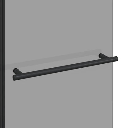 Bi-Vouw Douche Omheining Donker Transparant 120 x 67 x 129 cm