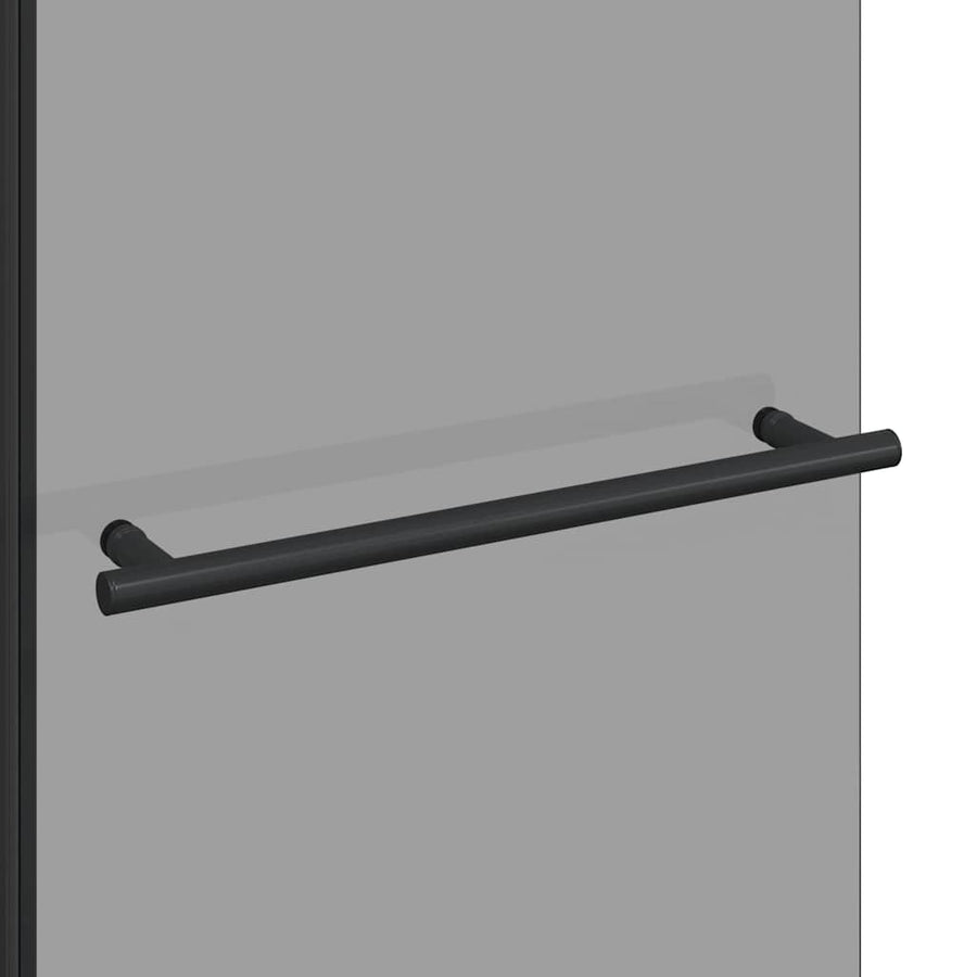 Bi-Vouw Douche Omheining Donker Transparant 120 x 67 x 129 cm